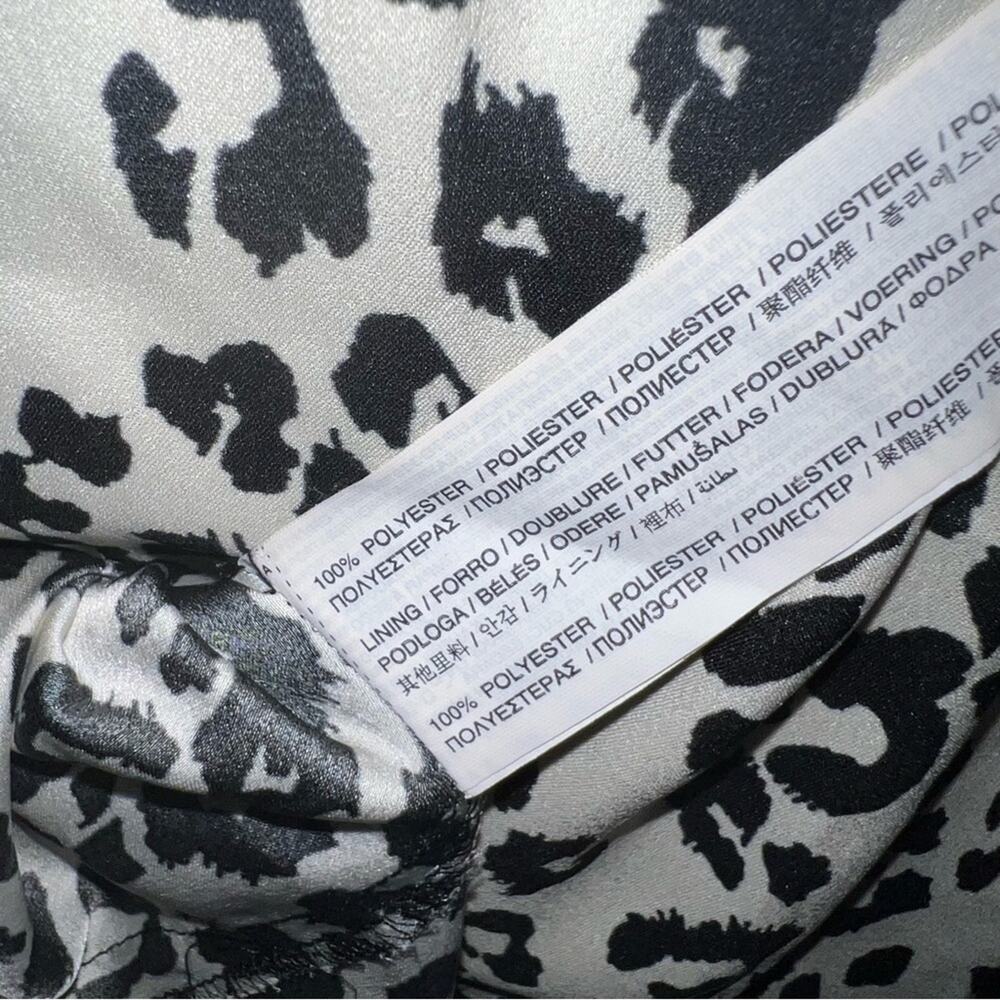 Mng Collection Leopard Print Short Sleeve Dress W… - image 5